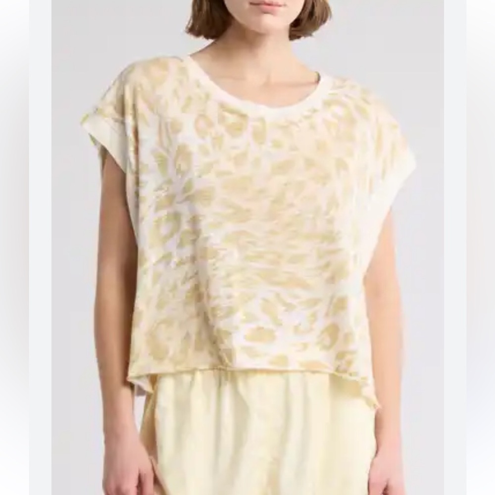 NWOT FP Movement My Tee Time Open Back T-Shirt